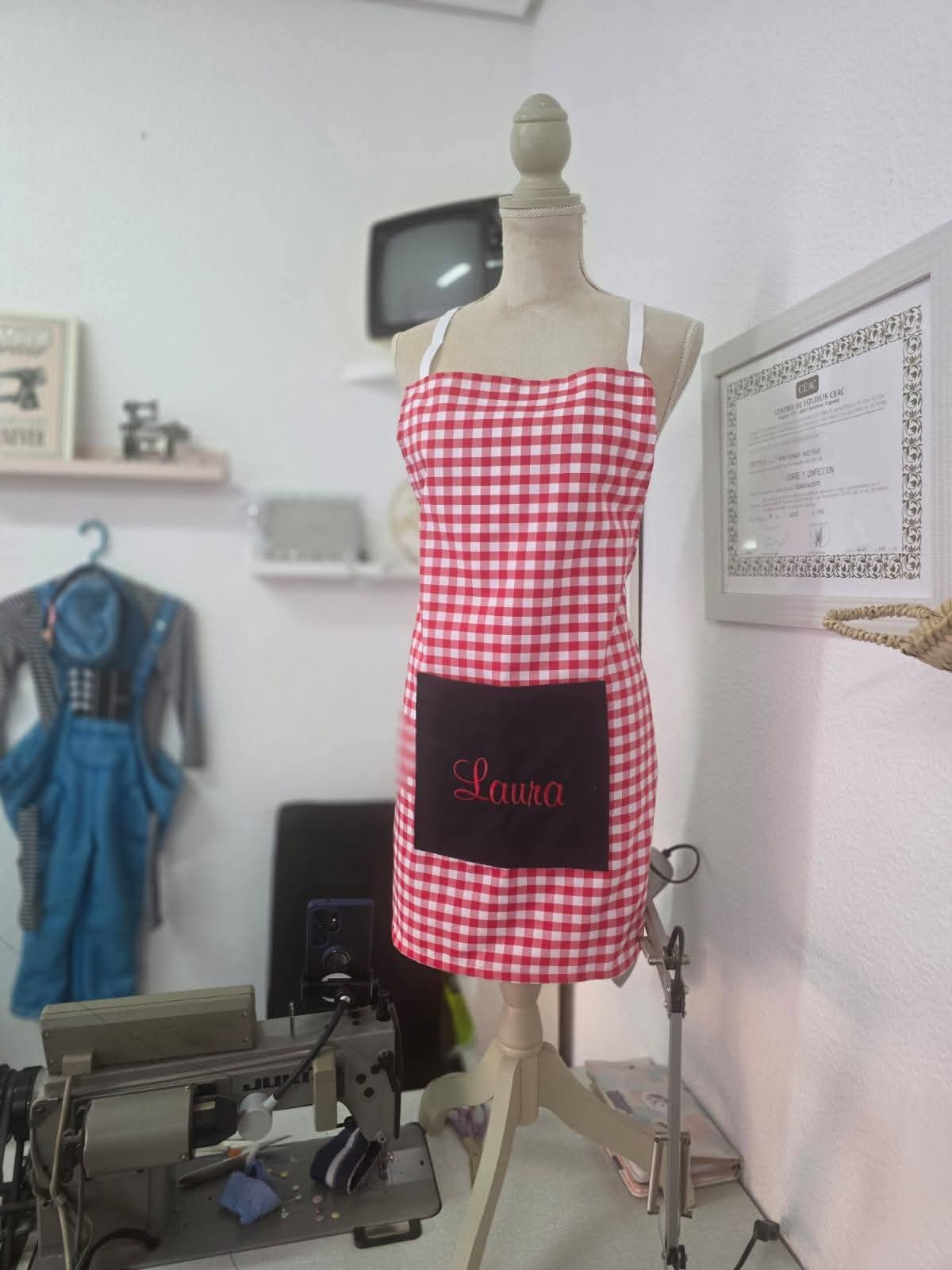 Delantal Cocina Largo Personalizado (desde 30€) - Imagen 4